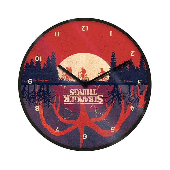 Golden Discs Clocks Stranger Things - Upside Down [Clock]