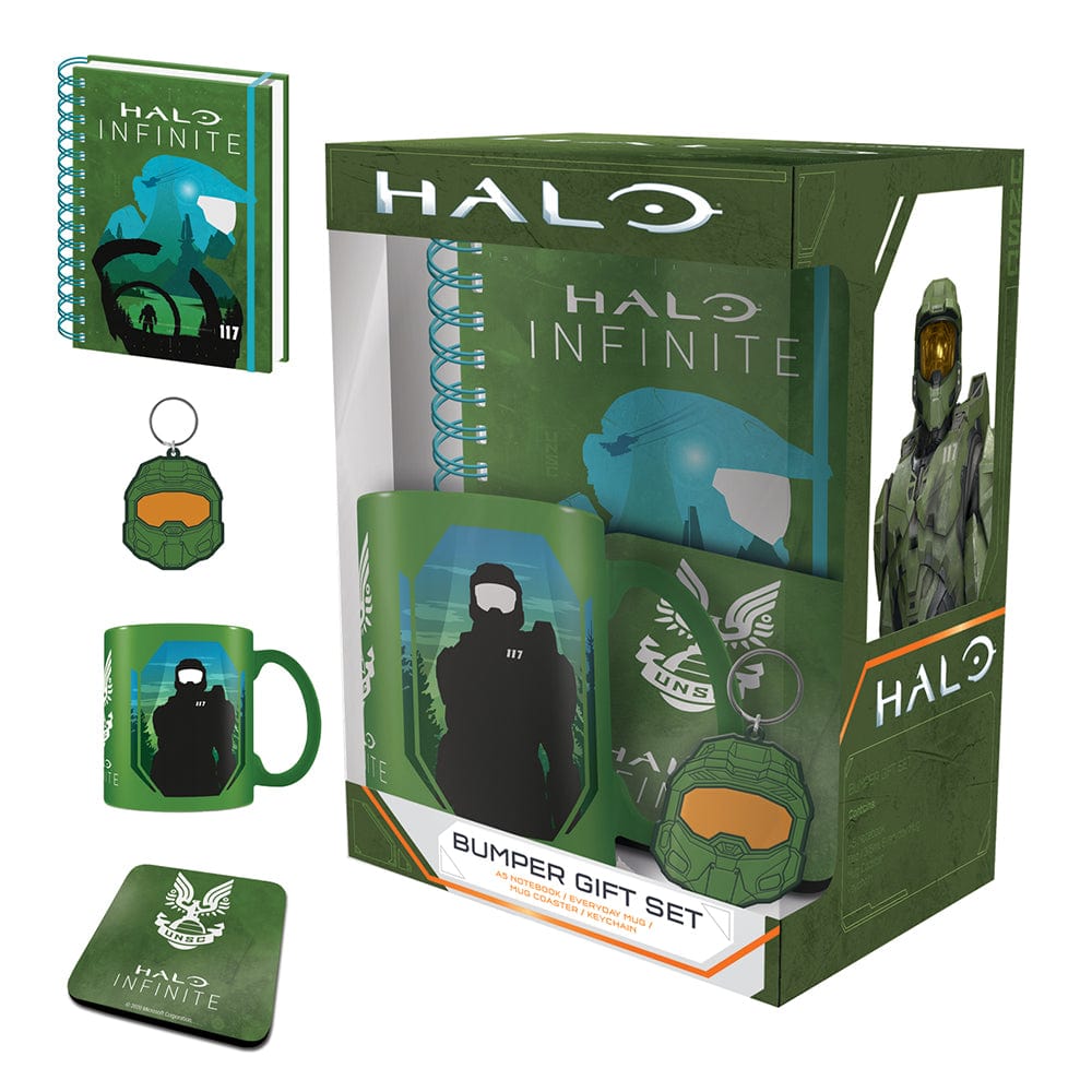 Golden Discs Notebooks Halo Infinite - 117 Gift Set [Notebook]