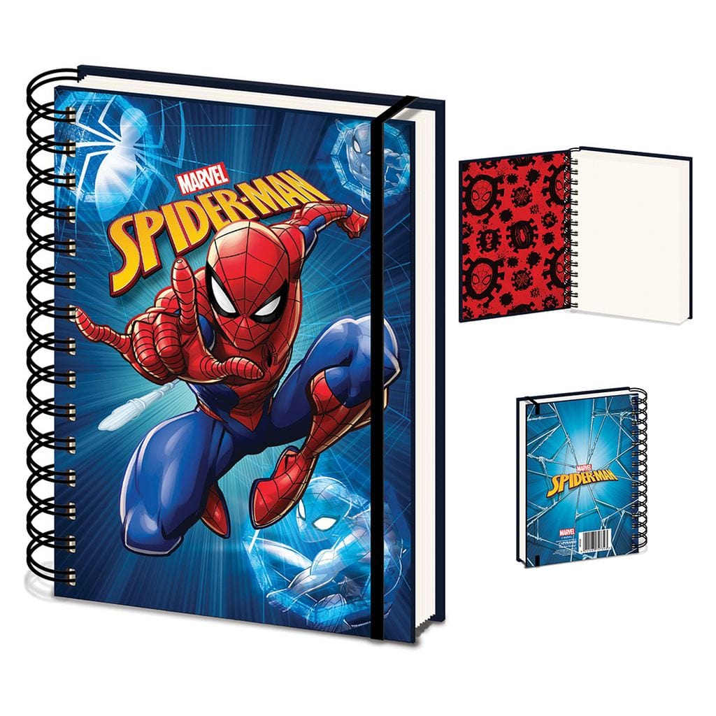 Golden Discs Notebooks Spiderman - Web Strike [Notebook]