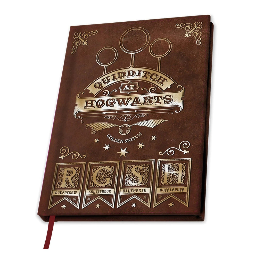 Golden Discs Notebooks Harry Potter - Quidditch At Hogwarts [Notebook]