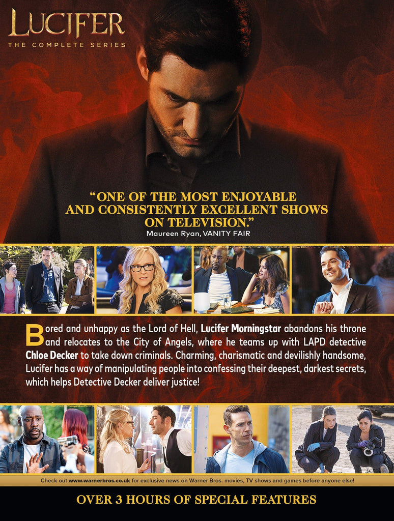 Golden Discs Boxsets Lucifer: Seasons 1-6 [DVD]