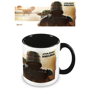 Golden Discs Mugs Mandalorian - Shoulder Black [Mug]
