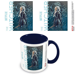 Golden Discs Mugs The Witcher (Ciri The Swallow) Blue 11oz/315ml [Mug]