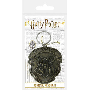 Golden Discs Keychain Harry Potter-Metal Hogwarts Crest [Keychain]
