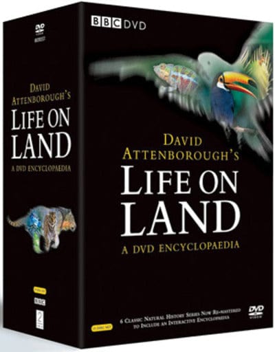 Golden Discs DVD David Attenborough's Life On Land - A DVD Encyclopaedia - David Attenborough [DVD]