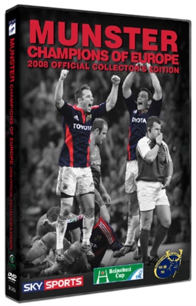 Golden Discs DVD Munster Rugby: Champions of Europe 2008 - Munster Rugby [DVD Collector's Edition]