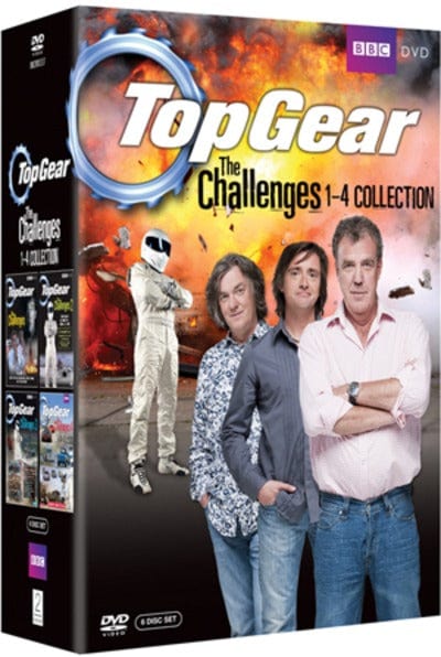 Golden Discs DVD Top Gear - The Challenges: Volumes 1-4 - Jeremy Clarkson [DVD]