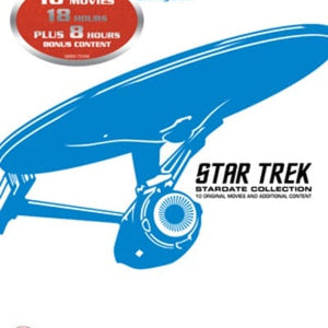 Golden Discs BLU-RAY Star Trek: The Movies 1-10 - Stuart Baird [Blu-ray]
