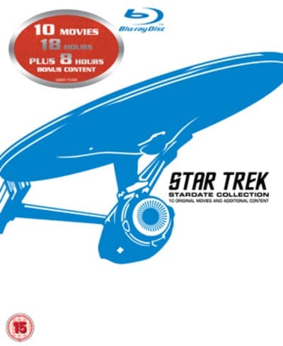 Golden Discs BLU-RAY Star Trek: The Movies 1-10 - Stuart Baird [Blu-ray]
