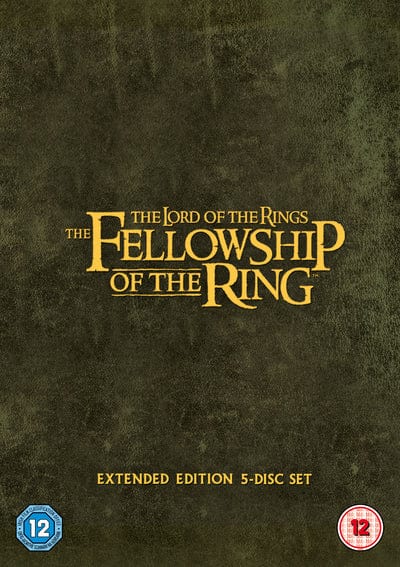 Golden Discs DVD The Lord of the Rings: The Fellowship of the Ring - Extended Cut - Peter Jackson [DVD]
