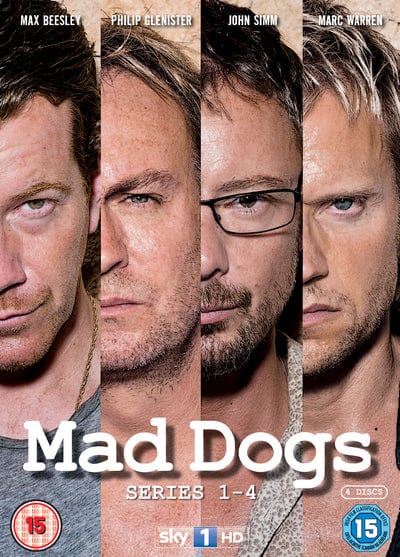 Golden Discs DVD Mad Dogs: Series 1-4 - Andy Harries [DVD]