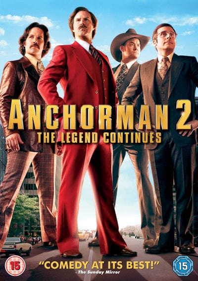 Golden Discs DVD Anchorman 2 - The Legend Continues - Adam McKay [DVD]