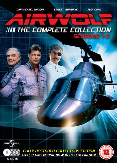 Golden Discs DVD Airwolf: Series 1-3 - Donald P. Bellisario [DVD]