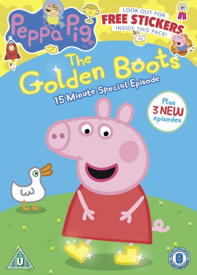 Golden Discs DVD Peppa Pig: The Golden Boots - Neville Astley [DVD]
