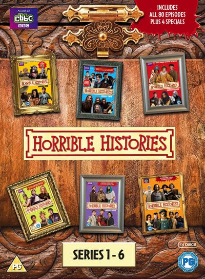 Golden Discs DVD Horrible Histories: Series 1-6 - Kim Shillinglaw [DVD]