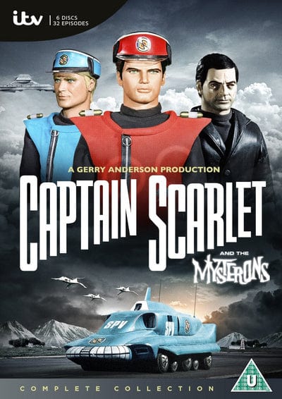 Golden Discs DVD Captain Scarlet and the Mysterons: The Complete Series - Desmond Saunders [DVD]