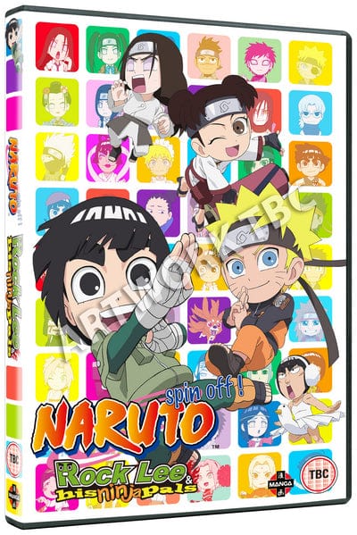 Golden Discs DVD Naruto: Rock Lee and His Ninja Pals - Collection 1 - Masaharu Watanabe [DVD]