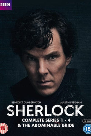 Golden Discs DVD Sherlock: Complete Series 1-4 & the Abominable Bride - Steven Moffat [DVD]