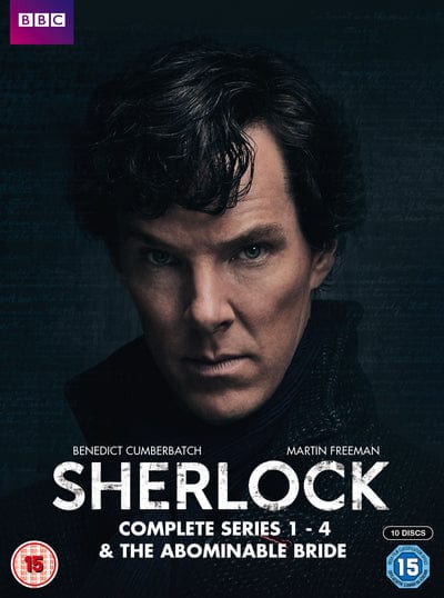 Golden Discs DVD Sherlock: Complete Series 1-4 & the Abominable Bride - Steven Moffat [DVD]