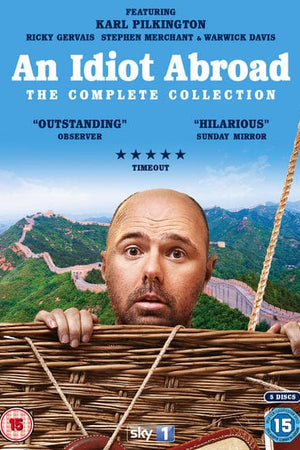 Golden Discs DVD An Idiot Abroad: The Complete Collection - Karl Pilkington [DVD]