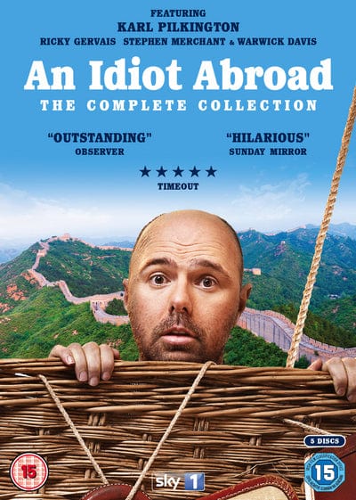 Golden Discs DVD An Idiot Abroad: The Complete Collection - Karl Pilkington [DVD]