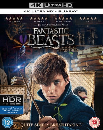 Golden Discs 4K Blu-Ray Fantastic Beasts and Where to Find Them - David Yates [4K UHD]