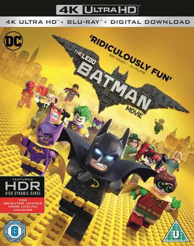Golden Discs 4K Blu-Ray The LEGO Batman Movie - Chris McKay [4K UHD]