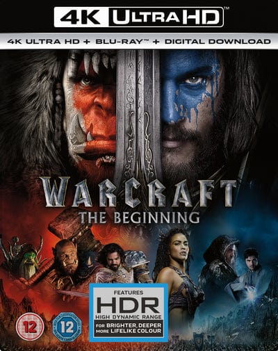 Golden Discs 4K Blu-Ray Warcraft: The Beginning - Duncan Jones [4K UHD]