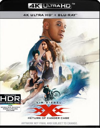 Golden Discs 4K Blu-Ray xXx - The Return of Xander Cage - D.J. Caruso [4K UHD]