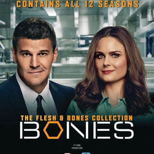 Golden Discs DVD Bones: The Flesh & Bones Collection - The Complete Series 1-12 - Hart Hanson [DVD]