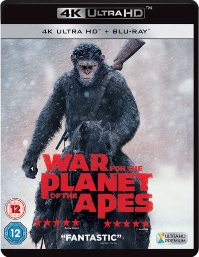 Golden Discs 4K Blu-Ray War for the Planet of the Apes - Matt Reeves [4K UHD]
