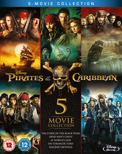 Golden Discs BLU-RAY Pirates of the Caribbean: 5-movie Collection - Gore Verbinski [BLU-RAY]