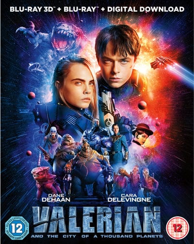 Golden Discs BLU-RAY Valerian and the City of a Thousand Planets - Luc Besson [Blu-ray]