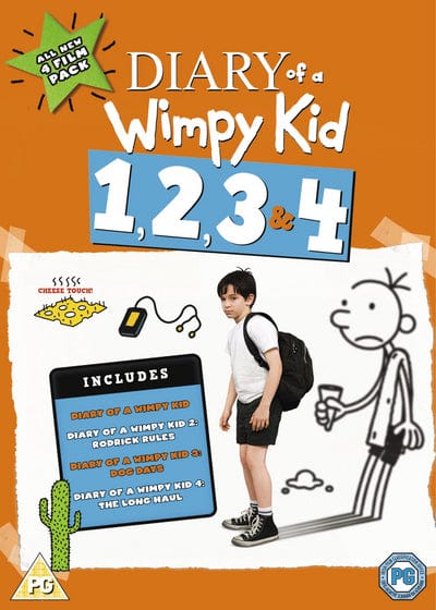Golden Discs DVD Diary of a Wimpy Kid 1, 2, 3 & 4 - David Bowers [DVD]