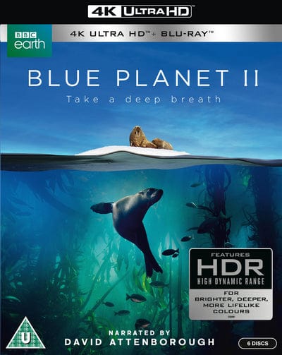 Golden Discs 4K Blu-Ray Blue Planet II - David Attenborough [4K UHD]