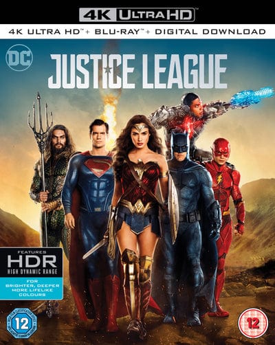 Golden Discs 4K Blu-Ray Justice League - Zack Snyder - 4K UHD [4K UHD]