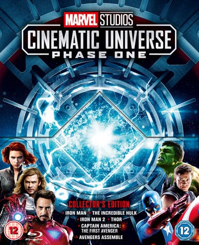 Golden Discs BLU-RAY Marvel Studios Cinematic Universe: Phase One - Jon Favreau [Collector's Edition Blu-ray]