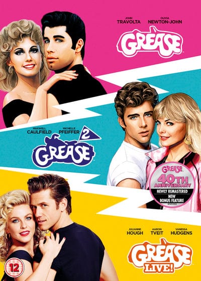 Golden Discs DVD Grease/Grease 2/Grease Live! - Randal Kleiser [DVD]