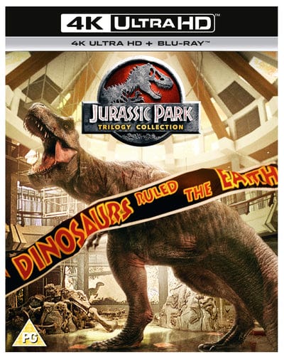 Golden Discs 4K Blu-Ray Jurassic Park: Trilogy Collection - Steven Spielberg [4K UHD]