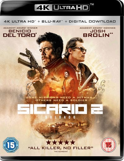 Golden Discs 4K Blu-Ray Sicario 2 - Soldado - Stefano Sollima [4K UHD]
