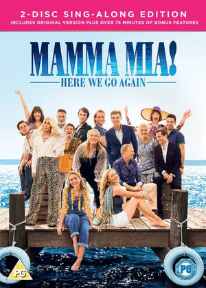 Golden Discs DVD Mamma Mia! Here We Go Again Sing Along - Ol Parker [DVD]