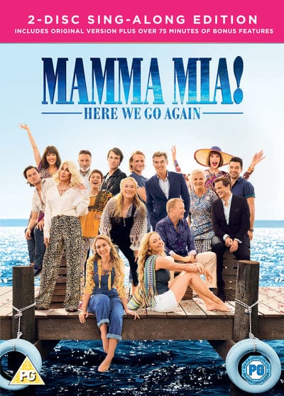 Golden Discs DVD Mamma Mia! Here We Go Again Sing Along - Ol Parker [DVD]