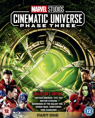 Golden Discs BLU-RAY Marvel Studios Cinematic Universe: Phase Three - Part One - Anthony Russo [Collector's Edition Blu-ray]