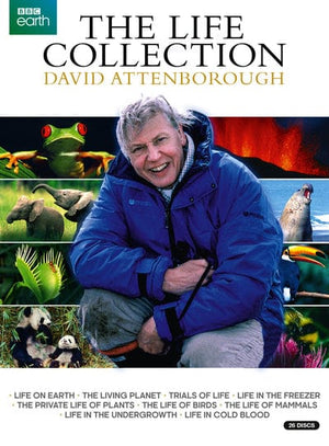 Golden Discs DVD David Attenborough: The Life Collection (2018) - David Attenborough [DVD]