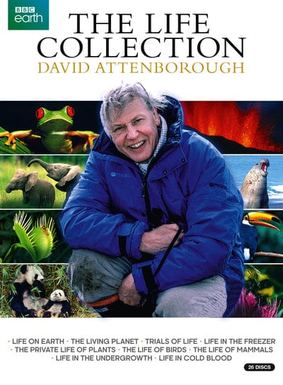 Golden Discs DVD David Attenborough: The Life Collection (2018) - David Attenborough [DVD]