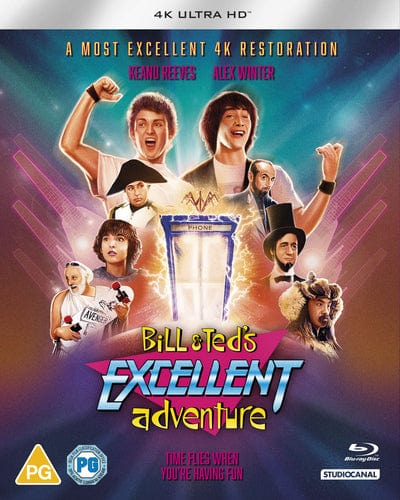 Golden Discs 4K Blu-Ray Bill & Ted's Excellent Adventure - Stephen Herek [4K UHD]