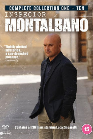 Golden Discs DVD Inspector Montalbano: Complete Collection 1-10 - Andrea Camilleri [DVD]