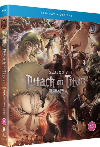 Golden Discs Attack On Titan: Complete Season 3 - Tetsurou Araki