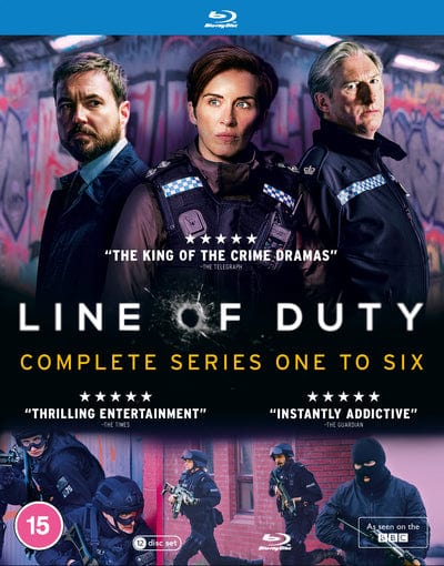 Golden Discs BLU-RAY Line of Duty: Complete Series One to Six - Jed Mercurio [Blu-ray]