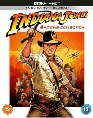 Golden Discs 4K Blu-Ray Indiana Jones: The Complete Collection - Steven Spielberg [4K UHD]